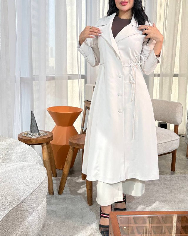 Long White Elegant Dress – Timeless & Chic