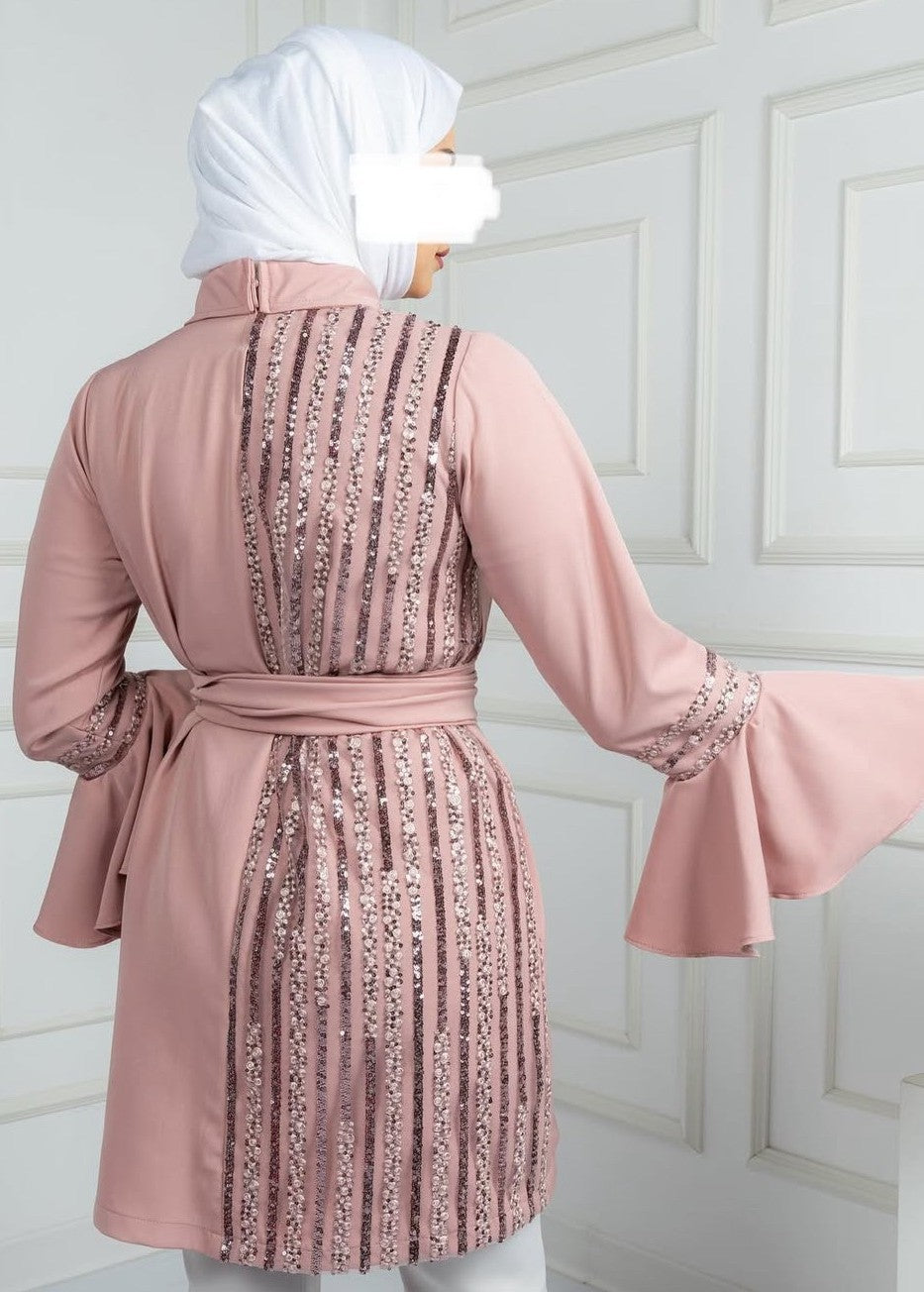Elegant Pink Blouse – Stylish & Comfortable