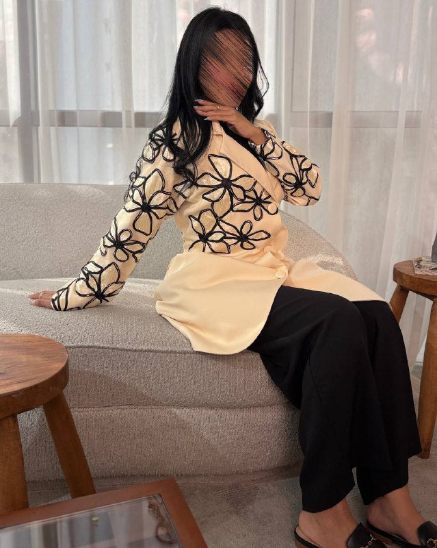 Black Design Dress